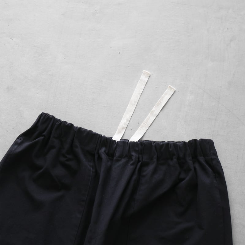 バフクロスイージーワークパンツL（ブラック）【ユニセックス】507L