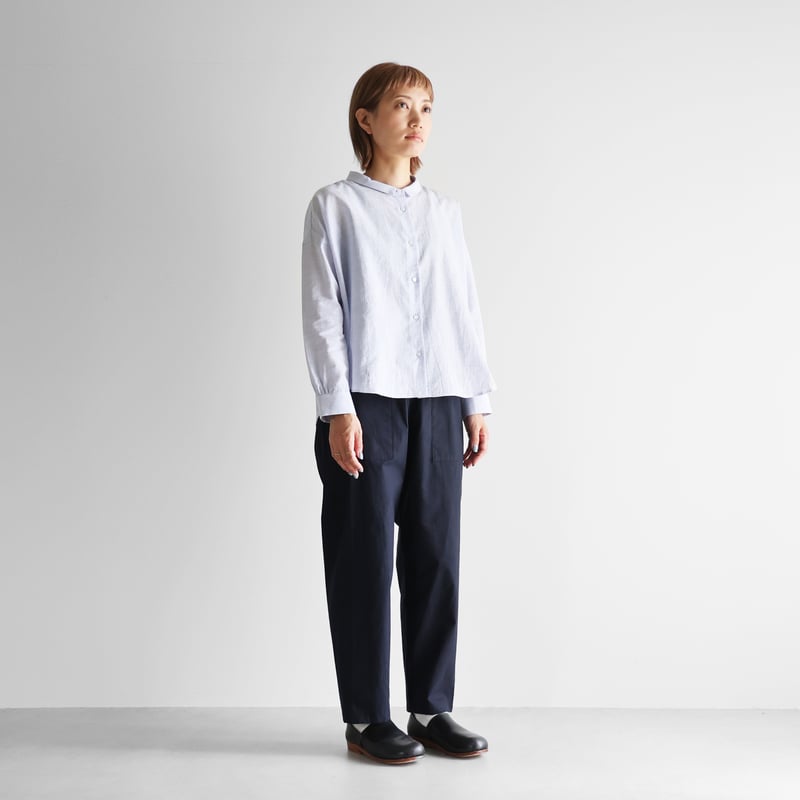 HUIS. ハウス　遠州織物 ボタニカルコードレーンワイドブラウス U102 8分袖コードレーンワイドブラウス U108をリリースしました／ – HUIS