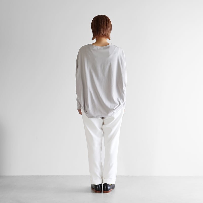 モールスキンイージーパンツ（ホワイト）【ユニセックス】513 | HUIS