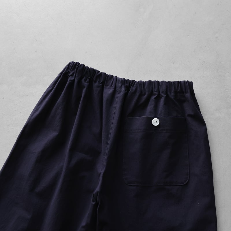 バフクロスイージーワークパンツ（ブラックネイビー）【ユニセックス  