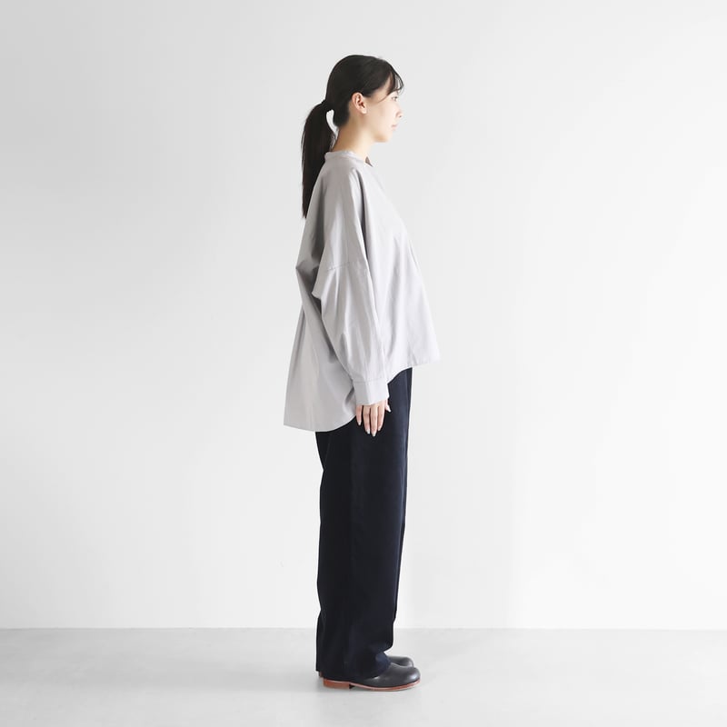 THE SHISHIKUI コーデュロイ ワイドパンツ CORDUROY BAKER / BLACK – SHISHIKUI