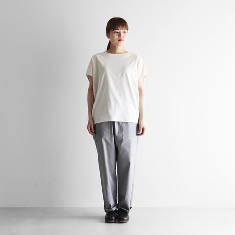 オーガニックコットンライトオックスイージーワークパンツ（ライトグレー）【ユニセックス】507