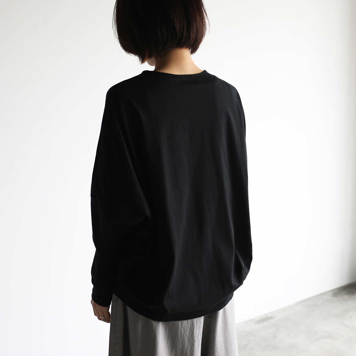 新品】HUIS in house SUVIN COTTON 半袖ポロカットソー 新品】HUIS in