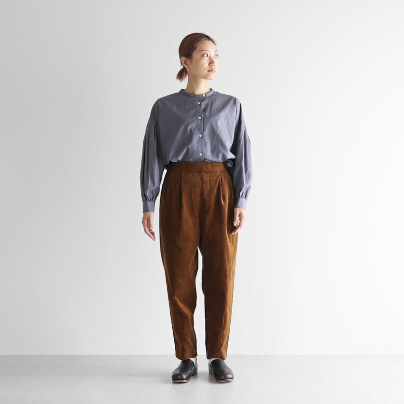 HGD-F366/美品 Babaghuri コーデュロイワイドパンツ 太畝 - パンツ 