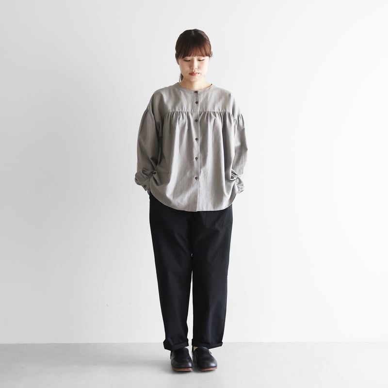 パラシュートクロスイージーワークパンツ（ブラック）【ユニセックス