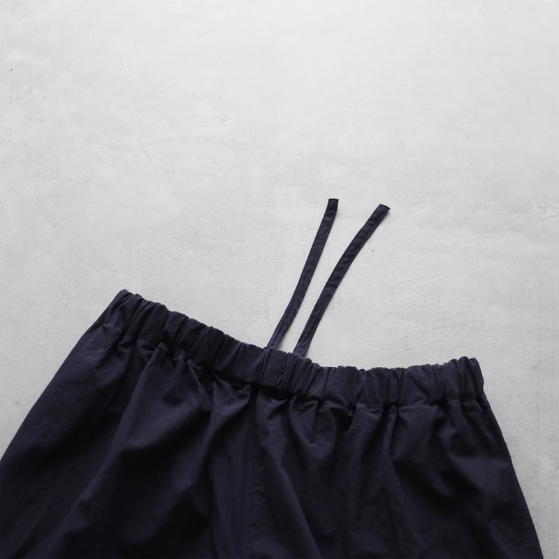 コードレーンバルーンパンツロング（ダークネイビー）【ユニセックス