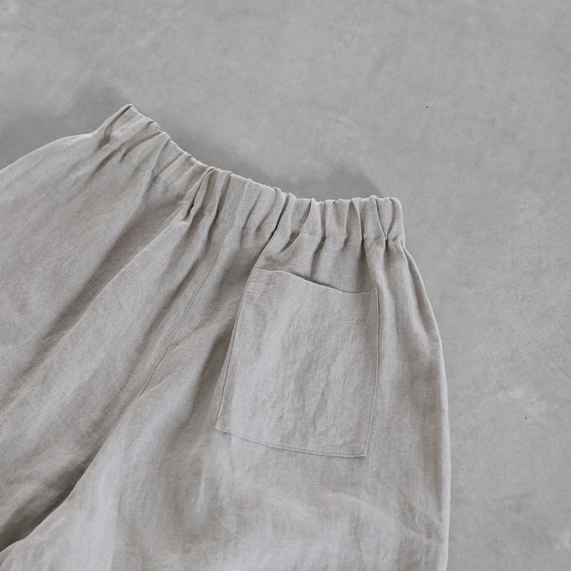 シャトルリネンスカートパンツ(きなり)【レディス】505 | HUIS シャトルリネンスカートパンツ(きなり)【レディス】505 | HUIS