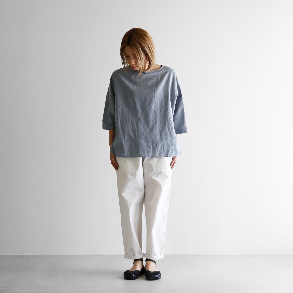 Huis 遠州織物 綿麻バフクロスイージーワークパンツ 507 バフクロスイージーワークパンツ 507をリリースしました
