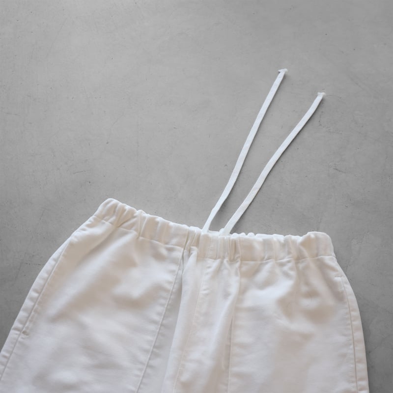 モールスキンイージーワークパンツ（ホワイト）【ユニセックス】507