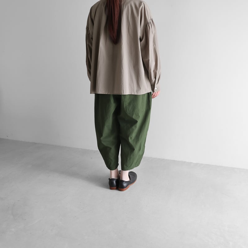 KAPITAL バルーンパンツ サイズ0 オリーブグリーン コードレーンバルーンパンツ（エバーグリーン）【ユニセックス】506