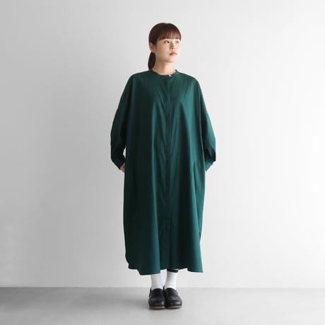 ワンピース　HUIS HUIS in house］SUVIN COTTONタンクトップワンピース（フレンチ