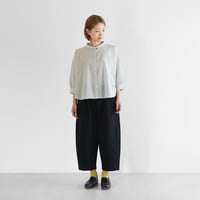 やわらかシーチングコットンバルーンパンツ（ブラック）【ユニセックス】506