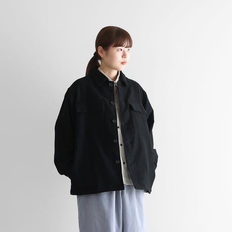 モールスキンCPOジャケット（ブラック）【ユニセックス】322