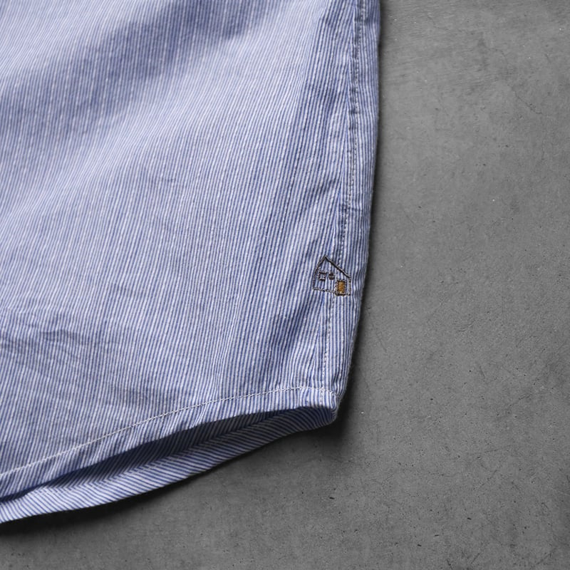 コードレーンワイドブラウス（ブルー）【レディス】U102 | HUIS