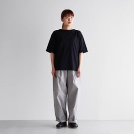 HUIS 遠州織物　パフクロス　ワイドパンツ　510-H08-W fit=cover,w=270,h=270