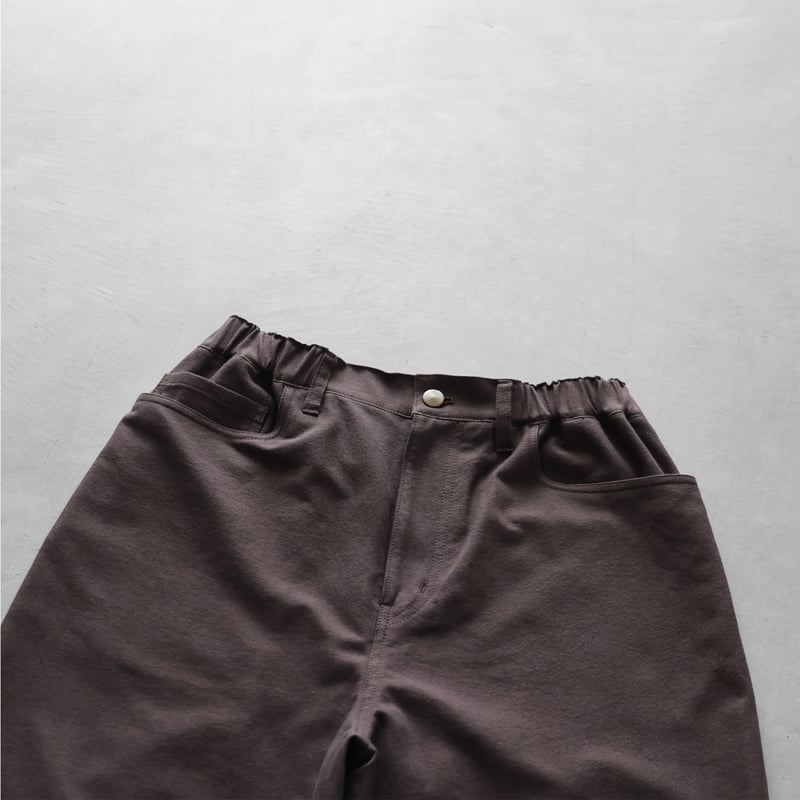 スヴィンオックスワイドストレートワークパンツ(ブラウングレー)【ユニ