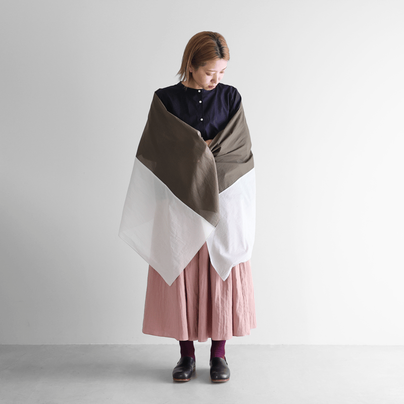 かるふわコットンストール（ラベンダー×オレガノ）S201 | HUIS onlinestore