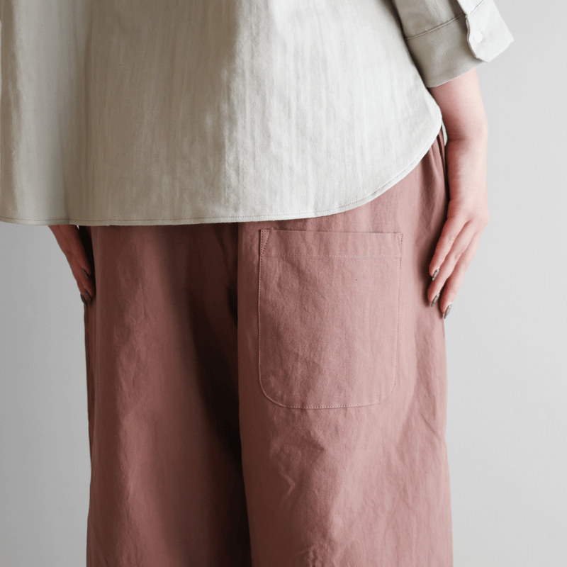 バフクロスバルーンパンツ（ピンク）【ユニセックス】506 | HUIS