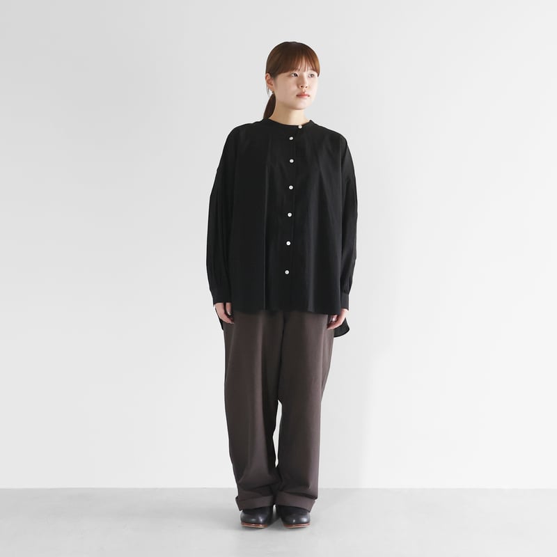 スヴィンオックスワイドストレートワークパンツ(ブラウングレー)【ユニ