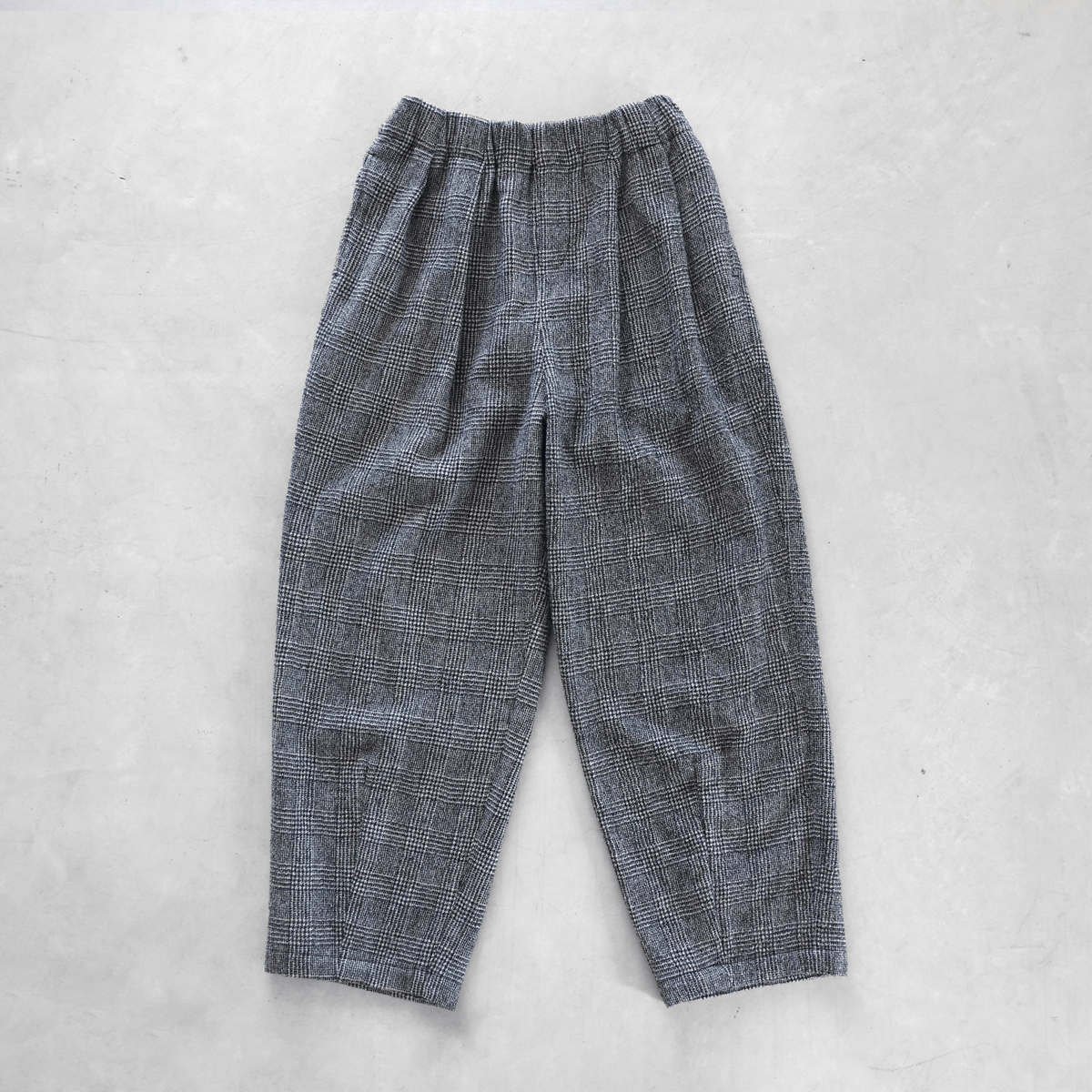 1342 パパス　カシミヤ　パンツ　グレー　ウール　ワイド　大きいサイズ　L 1342 パパス カシミヤ パンツ グレー ウール ワイド 大きいサイズ L パンツ