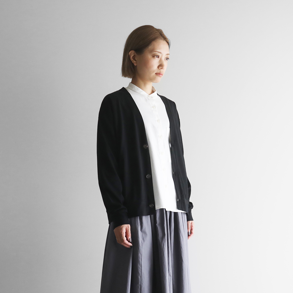 美品 HUIS. in house スウェット カーディガン 黒 huis 美品 HUIS in house スウェット カーディガン 黒 - メルカリ