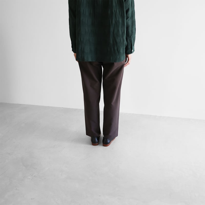 スヴィンオックスフォードイージーワークパンツ(ブラウングレー)【ユニ