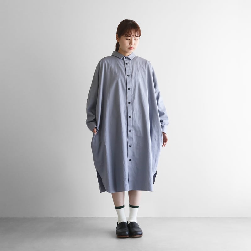 STONE  グレー 長袖カットソー TOKYO BASIC ロンt 長袖tシャツ カットソー レディース 40代 50