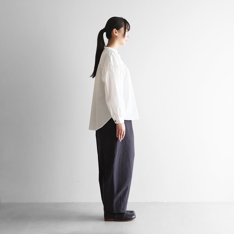 中古 glits motel / TSUBAKI x HANG バフクロスバルーンパンツロング（ダークグレー）【ユニセックス】506L