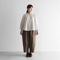 バフクロスバルーンパンツ（オリーブドラブ）【ユニセックス】506