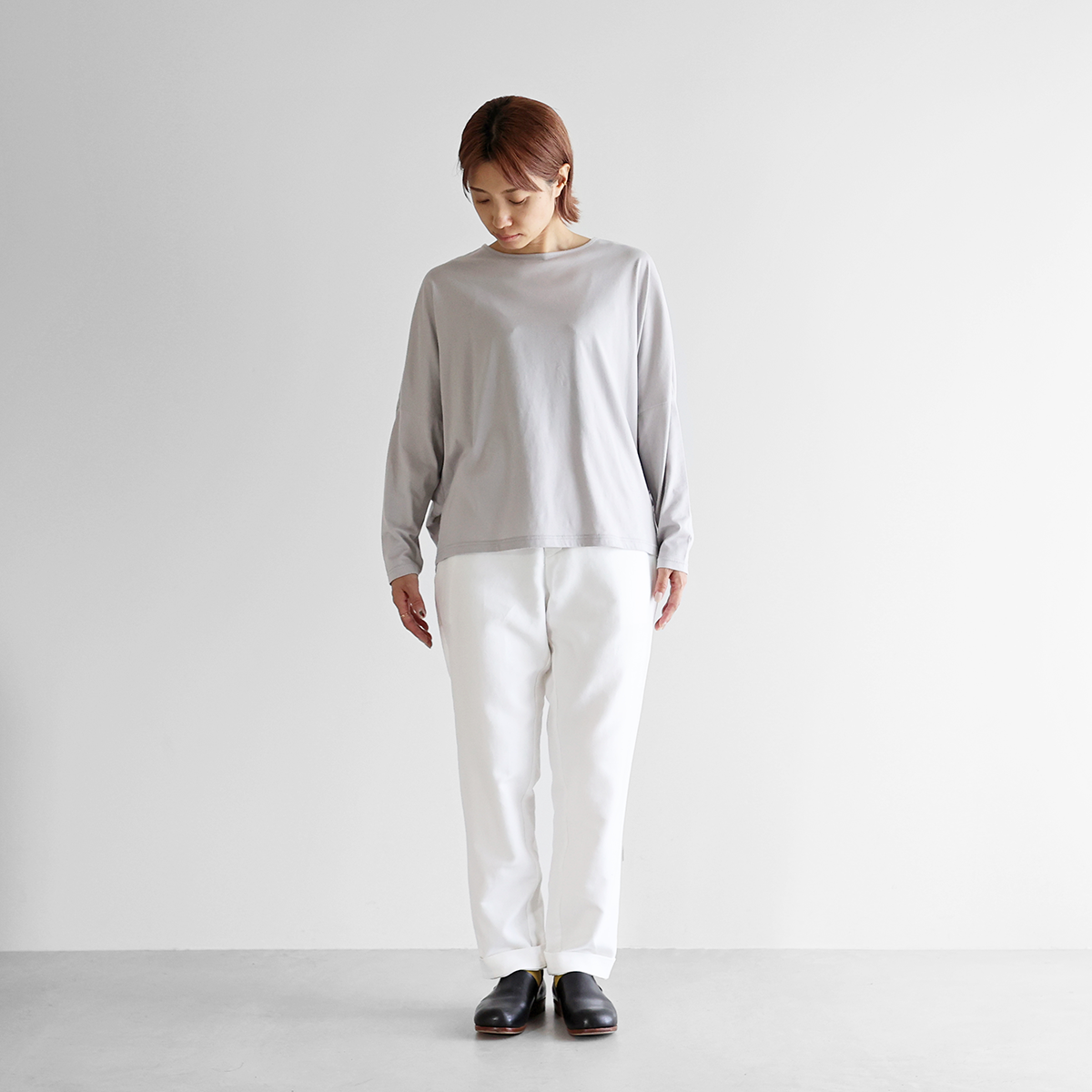 シリコンパンツ　ホワイト　フリーサイズ モールスキンイージーパンツ（ホワイト）【ユニセックス】513 | HUIS