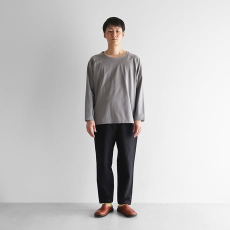 スヴィンオックスフォードイージープレーンパンツ（ブラック）【ユニセックス】510