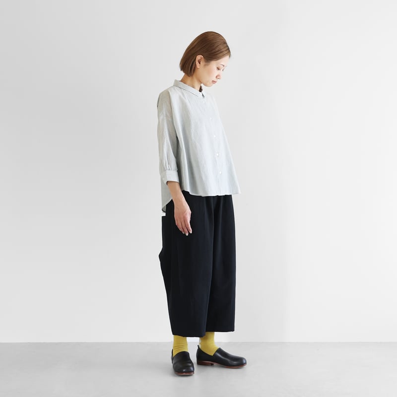 美品◎HUIS ハウス　遠州織物　バルーンパンツ　カジュアルパンツ HUIS｜パラシュートクロスバルーンパンツ 遠州織物【ユニセックス