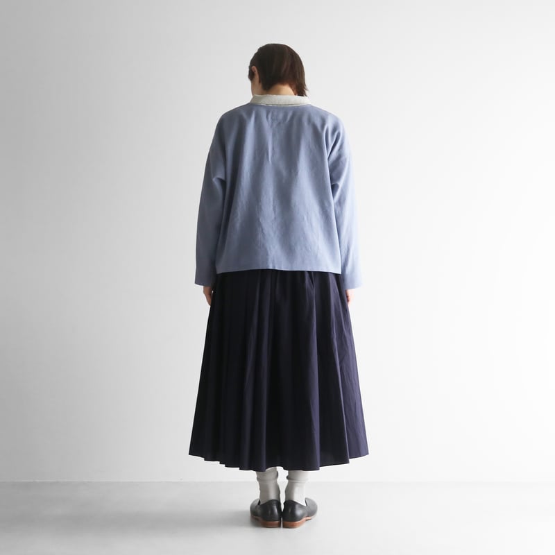 〜専用〜　ハウスHUIS◆ウォッシャブルウールショートカーディガン◆ダークグレー 遠州織物ハウスHUIS◇ウォッシャブルウールショートカーディガン