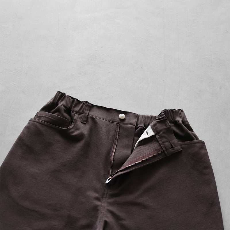 スヴィンオックスワイドストレートワークパンツ(ブラウングレー)【ユニ