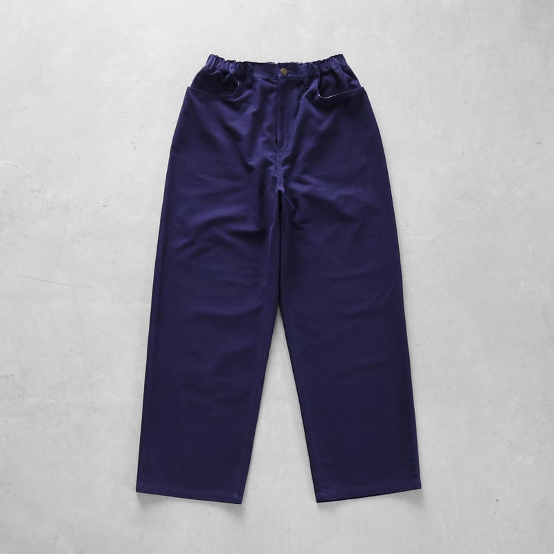 スヴィンオックスワイドストレートワークパンツ(フレンチネイビー