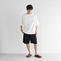 HUIS やわらかコットンロングシャツ ダークグレー やわらかコットンロングシャツ（ダークグレー）【ユニセックス】004