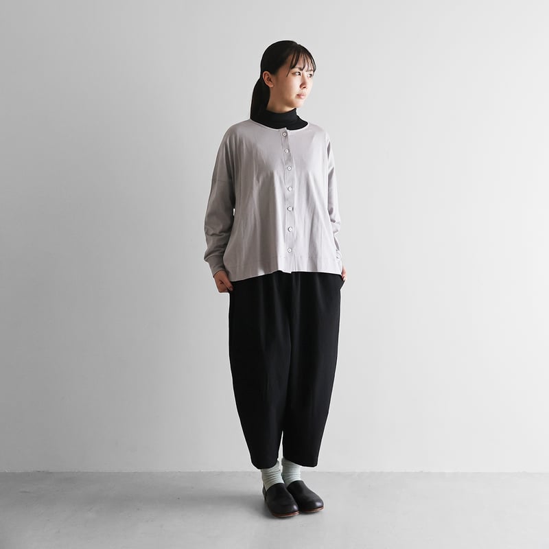 ギザコットンヘンプバルーンパンツ（ブラック）【ユニセックス】506