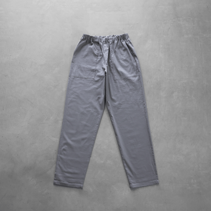 50s 60s コットンワークパンツ グレー オーガニックコットンワークパンツ (グレー) | A-rue OnlineShop