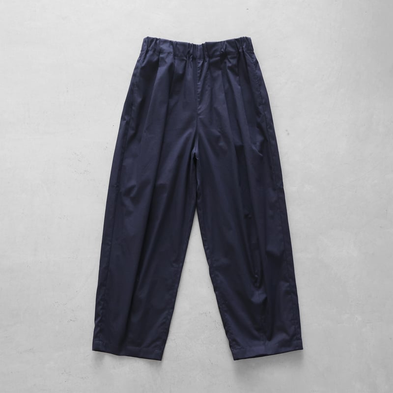 HUIS 504 バフクロス ワイドパンツ（ネイビー）【ユニセックス】新品 バフクロスワイドパンツ【ユニセックス】504をリリースしました