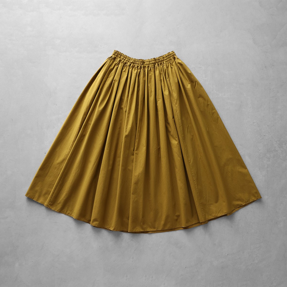 オーガニックコットンロングスカート（ピクルス）【レディス】U402