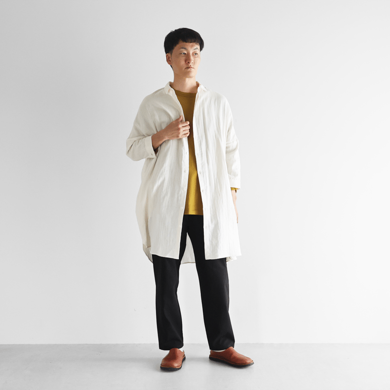 Y's for living ダブルガーゼ ロングシャツ Y's - Y's for living ダブルガーゼ ロングシャツの通販 by CYCLE