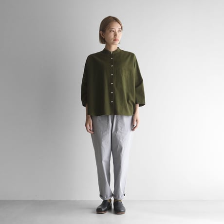 バフクロスイージーワークパンツ（ライトグレー）【ユニセックス】507