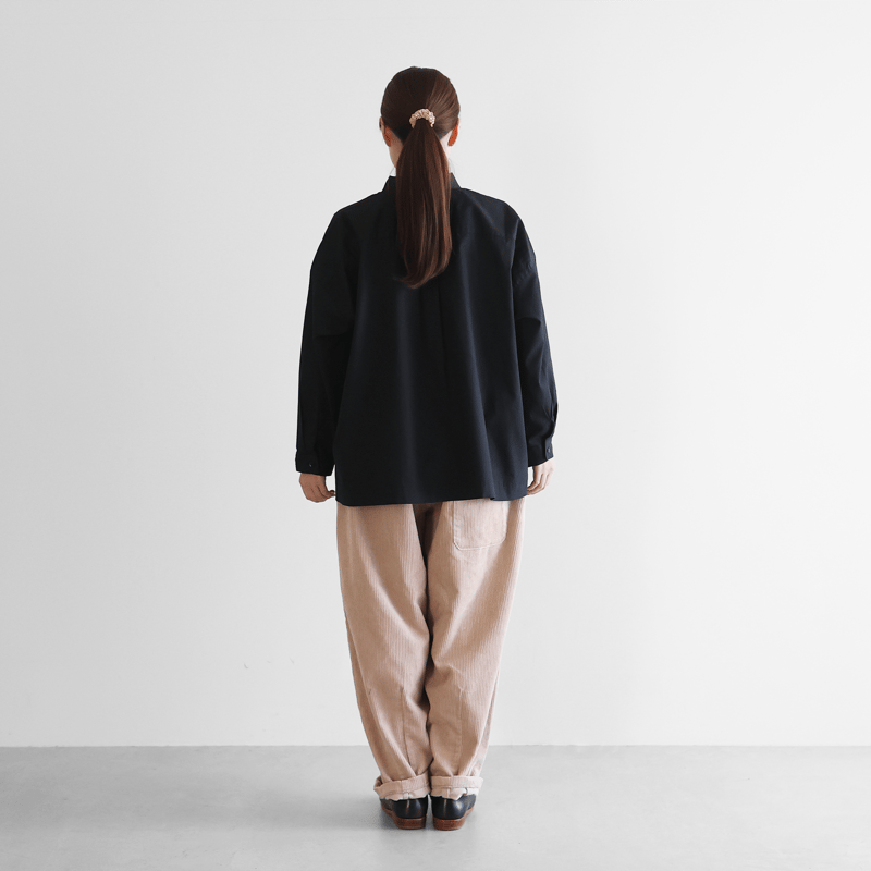 シャトルコーデュロイバルーンパンツロング（太畝・ピンク