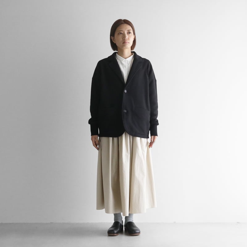 HUIS in house］SUVINスウェットジャケット（ブラック）【ユニセックス