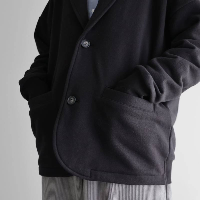 HUIS in house］SUVINスウェットジャケット（ブラック）【ユニセックス