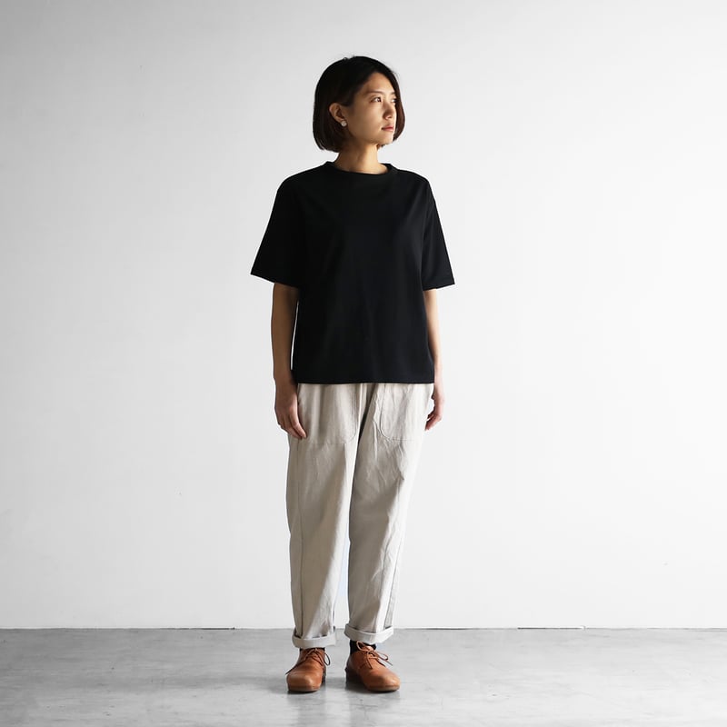 やわらかシーチングコットンイージーワークパンツ（グレージュ）【ユニ