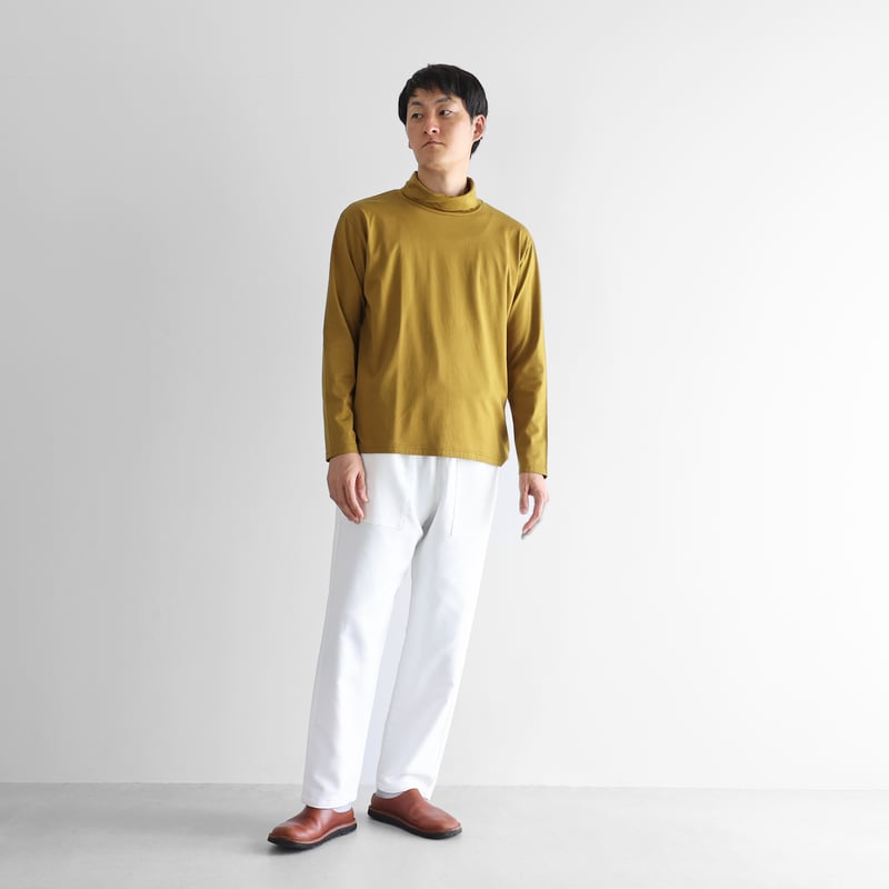 HUIS. 507 みじんコールイージーワークパンツ キャメル　遠州織物 HUIS.】507 みじんコールイージーワークパンツ（キャメル