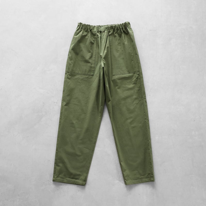 バフクロスイージーワークパンツ（カーキ）【ユニセックス】507