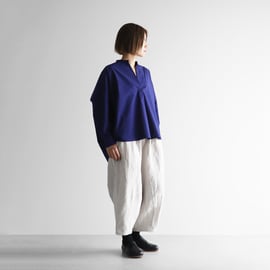 huis遠州織物パンブーリネンサルエルバルーンパンツブラック511 バンブーリネンサルエルバルーンパンツ【ユニセックス】511をリリース