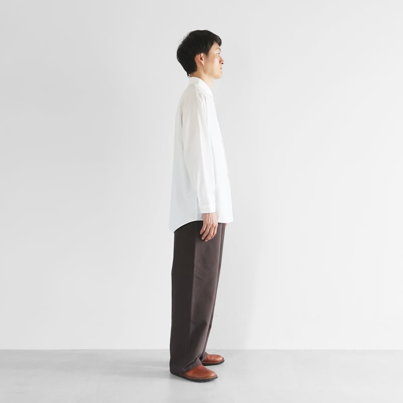 スヴィンオックスワイドストレートワークパンツ(ブラウングレー)【ユニ